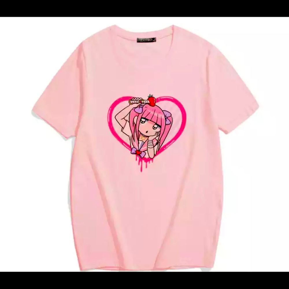 Loose Pink Tee